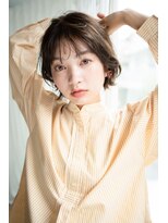 マグノリア(MAGNOLiA) ラフなハネ感が可愛い♪アクティブボブルフ・・・HINATA