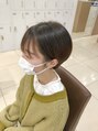 アッシュ 鷺沼店(Ash)&nbsp;ショートボブ丸みを残し前髪薄めで長め