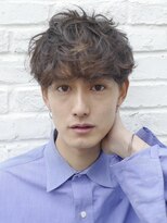 ウェイビーエフティフィフス 横浜西口(WAVEY ft.fifth)&nbsp;波巻きツイストスパイラル無造作メンズマッシュショートパーマ