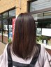 －５歳を実現！【髪質改善カラー】うる艶白髪染め＋骨格似合わせカット　