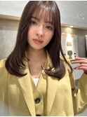 フェイスレイヤーカット内巻きワンカール【肥田亜沙美】