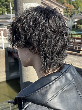 ヘアショップ ホップエム(HAIR SHOP HOP M) ラウンドウルフ/ツイストスパイラル/ツイストスパイラルパーマ