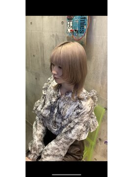 インク 渋谷(INK.) ミルクティーベージュ