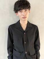 【PARK】メンズミディアムショート×スパイラルパーマ