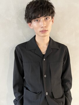 パーク(PARK) 【PARK】メンズミディアムショート×スパイラルパーマ