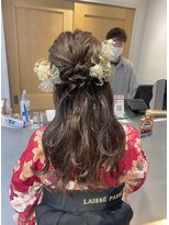 テトラ バイ ネオリーブ 横浜西口店(tetra by neolive)&nbsp;＊卒業式ハーフアップアレンジ＊[横浜/横浜駅]