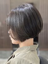 アトリエコア(Atelier Coa)&nbsp;ショートカットショートボブハンサムショートグレージュカラー