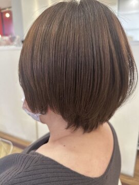 イーストハムアネーロ(EAST HAM anello) ショートボブ/ストレート/透明感ブラウンカラー