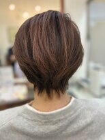 リベーヌプラス 30代40代50代◎大人ナチュラルショートボブ2B【リベーヌ+野入】