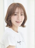 ☆ボブ☆くびレイヤー☆グレージュカラー美髪☆似合わせカット