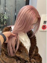 ヴァーディ オモテサンドウ(Vardy omotesando)&nbsp;パープルカラー/ハイトーン/ロングヘア/ダブルカラー