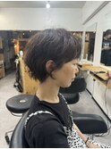癖毛ショート/ショートカット/ショートヘア