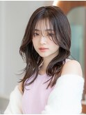 レイヤーカット韓国へア透明感カラー髪質改善トリートメント艶髪