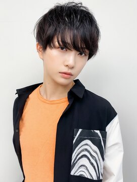 アース 相模大野店(EARTH) 王道メンズショートマッシュ清潔感デザインカラー透明感