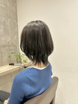 トマト(TOMTO)&nbsp;【RYOHEI】ウルフカット_レイヤーカット_オリーブグレージュ