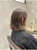 【RYOHEI】大人ボブ_コテ巻き風パーマ_黒髪ボブ