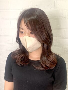 ヘアースペースブルーム プリュス 石橋店(HAIR SPACE BLOOM plus) ボルドーカラ/髪質改善カラー/透明感カラー/艶髪