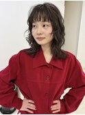 オリーブグレージュレイヤー福岡天神美容室