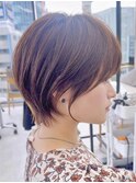 前髪カタログ/イメチェンスタイル／ウェーブパーマ/こなれミディ