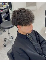 ブライト(BRIGHT)&nbsp;マッシュプードルパーマ波巻きスパイラルパーマ