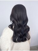 ロング韓国ヘアくびれヘア美髪顔周りレイヤー_ba544051