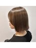 【　No.2人気　】全体ハイライトデザイン・白髪ぼかしハイライトカラー￥16500