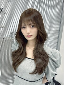 ハピネス 梅田茶屋町店(HAPPINESS) 韓国ヘア/レイヤー/顔周りカット/ブリーチなしカラー/髪質改善