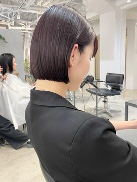 フォト 新宿三丁目(foto) ミニウルフレイヤーカット顔周りカット前髪カット韓国ボブ/新宿