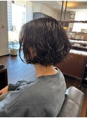ボブのパーマ