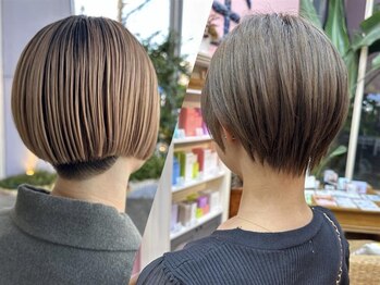 ソム(SOM)の写真/≪ショート&ボブならココで決まり≫技術力の高いStylistが創る”似合わせカット”で上品なStyleに♪