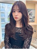 ハイライトバレイヤージュダブルカラーショートカット