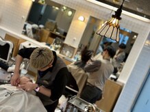 ゼロスバーバー(0's BARBER SHOP)の雰囲気(+10%チャージで個室ご利用可能です!※電話で予約になります。)