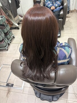 アビーヘアー 住吉店(abie hair) 肌馴染み抜群ボルドーカラー