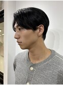 センターパート/フェザーカット/メンズカット/刈り上げなし