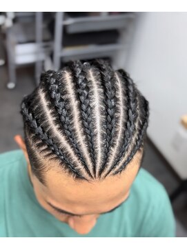 ヌーク 押上店(NooK) コーンロウ／メンズ／特殊ヘア