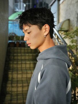 ノラ シブヤ(NORA) 刈り上げアクティブショート・ルーズパーマ・スパイキーショート