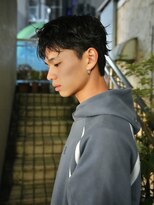 ノラ シブヤ(NORA) 刈り上げアクティブショート・ルーズパーマ・スパイキーショート