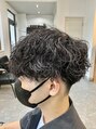 フゥ 宇都宮戸祭(FeU)&nbsp;マッシュ×波巻パーマ(メンズカット/波巻きスパイラルパーマ)