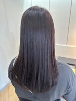 ユニ バイ マグ 長野店(Uni.by Mag)&nbsp;美髪♪髪質改善カラー大人可愛い艶髪ベージュ