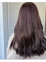 サロン(SALON)&nbsp;強すぎないローズピンクのロングヘア
