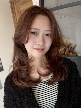 エトワ 中央店(etoi) 大分韓国かき上げレイヤーカット大人レイヤー顔まわりレイヤー