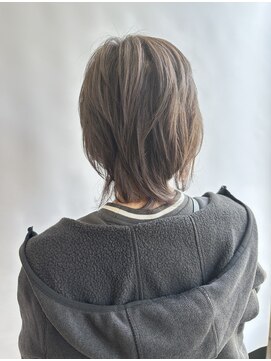 ヘア イノウエ HAIR INOUE ▽ 大人ブラウン レイヤーショート ▽