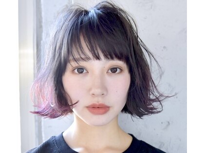 モーブヘアー(mauve hair)の写真