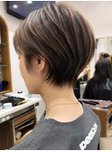丸みショート×大人ショートヘア