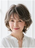 トップふんわり大人ショートボブ