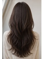 ルノヘアー(Lunohair)&nbsp;韓国風くびれレイヤーカット×小顔顔周りカット