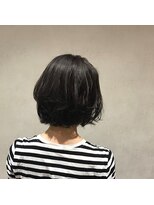 ライフ ウィズ ヘア(LIFE with HAIR)&nbsp;大人シルエットなシフォンカールボブ