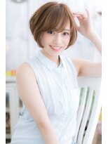 やわふわ質感♪前下がりアシメショート