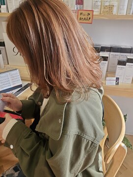 メルク(merc.) 20代30代 メルクベージュ♪大人レイヤーボブ【merc.松下】