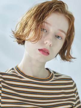 パム 恵比寿(PAM.) ハニーグレージュマニッシュショート外ハネボブ[恵比寿/渋谷]